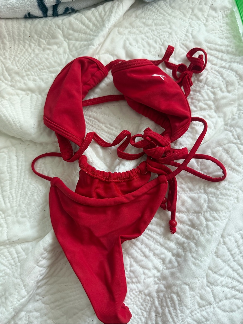 One Tie-Side Triangle Bikini - Picture 2 of 2